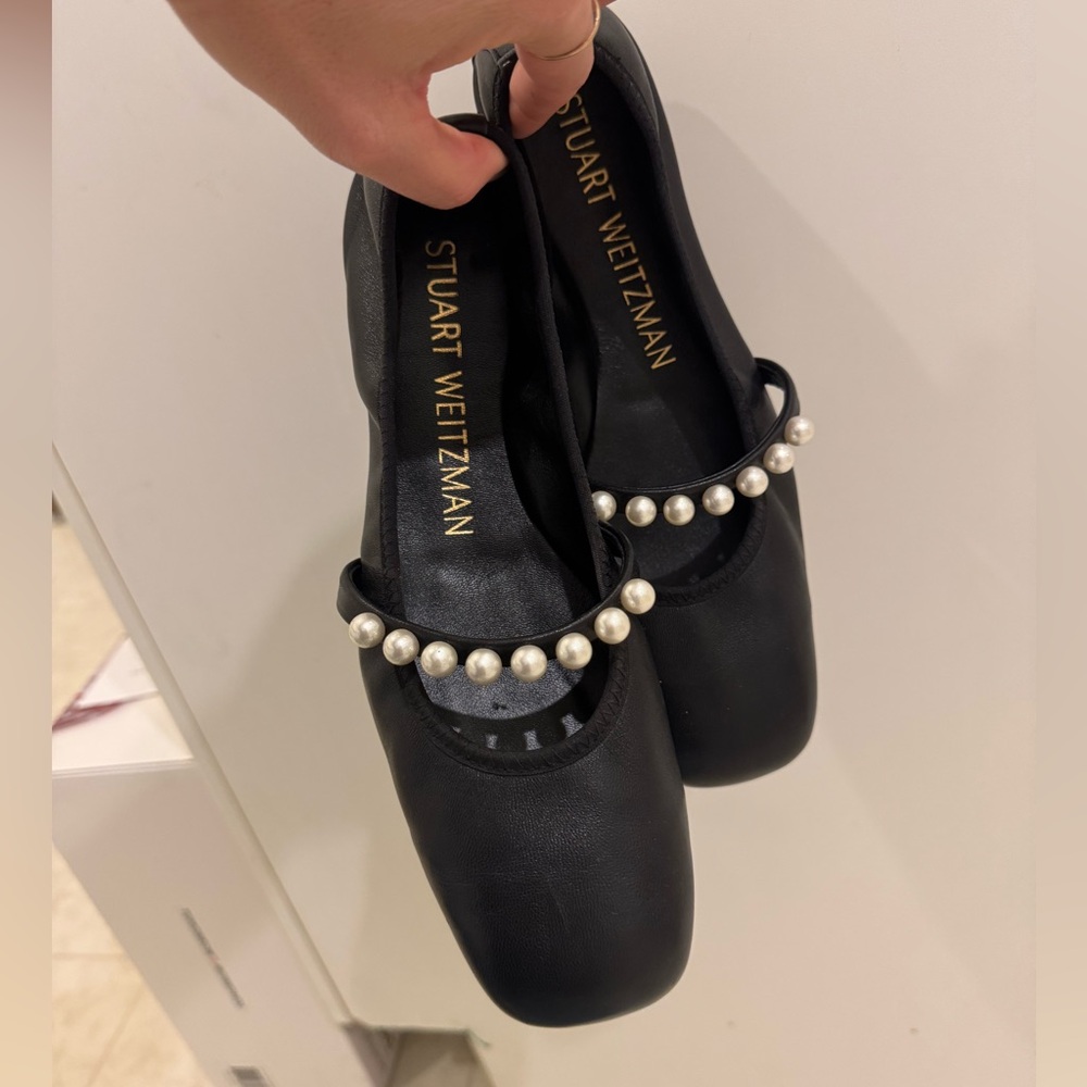 Stuart Weitzman Pearl Ballet Flats